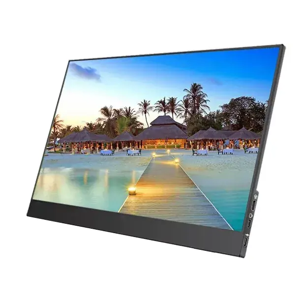 15.6 inci 1080p Monitor mudah alih unjuran tanpa wayar