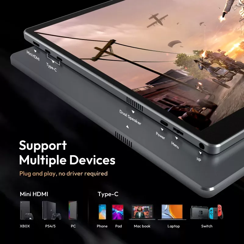 Mengapa anda harus memilih monitor mudah alih 16 inci 1200p untuk kerja dan perjalanan?